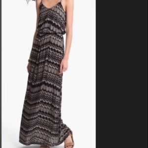 LUSH knit maxi dress